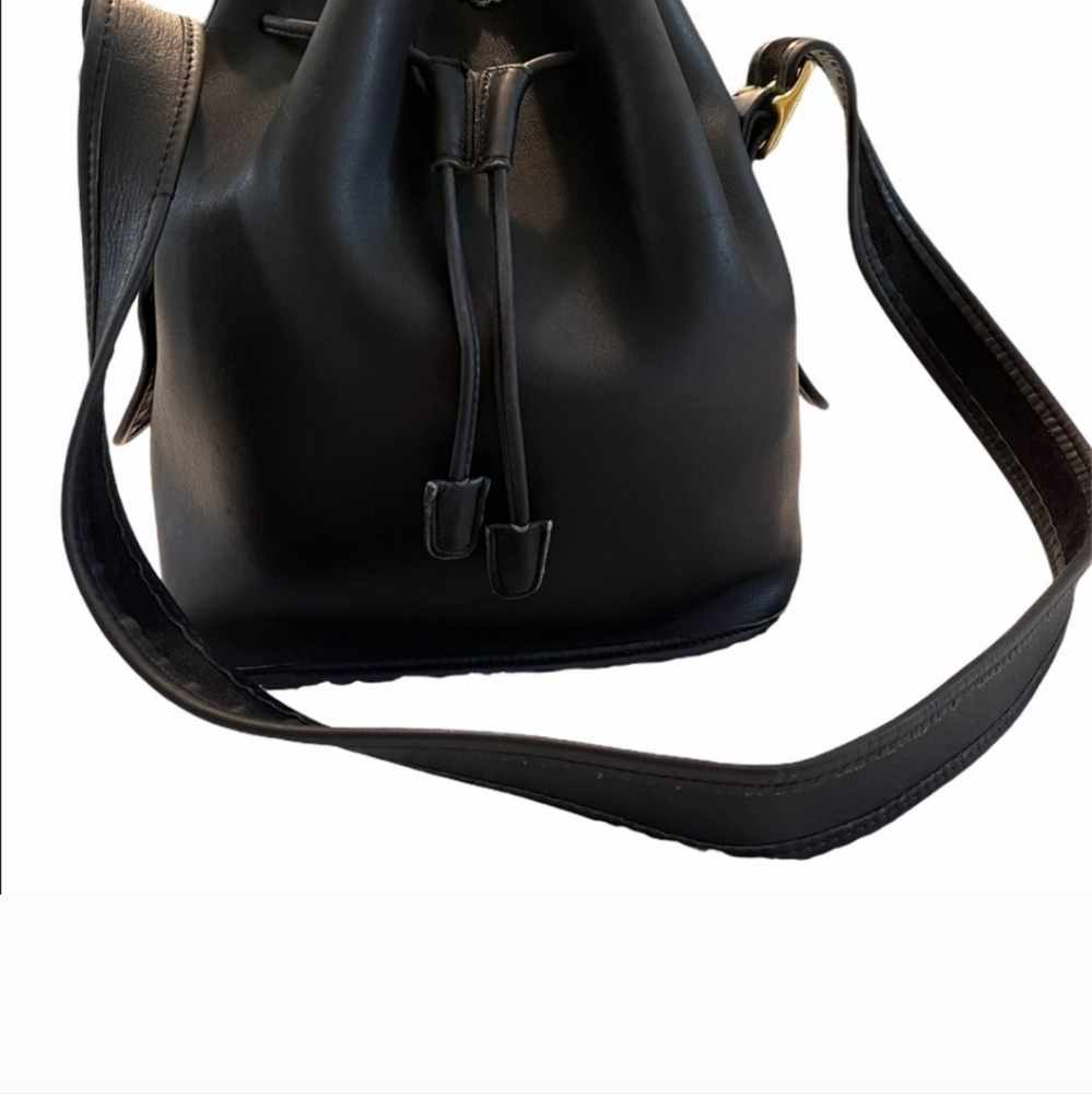 Dark Blue Bucket Coach  Bag